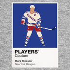 Mark Messier 1 Rangers Ice Hockey Icon Frame Men's T-Shirt – image 7