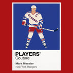 Mark Messier 1 Rangers Ice Hockey Icon Frame Men's Hoodie – image 7