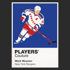 Mark Messier 2 Rangers Ice Hockey Icon Frame Men's Hoodie – image 9