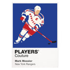 Mark Messier 2 Rangers Ice Hockey Icon Frame Men's Hoodie – image 8