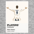 Mark Viduka Leeds United Icon Frame — Gray