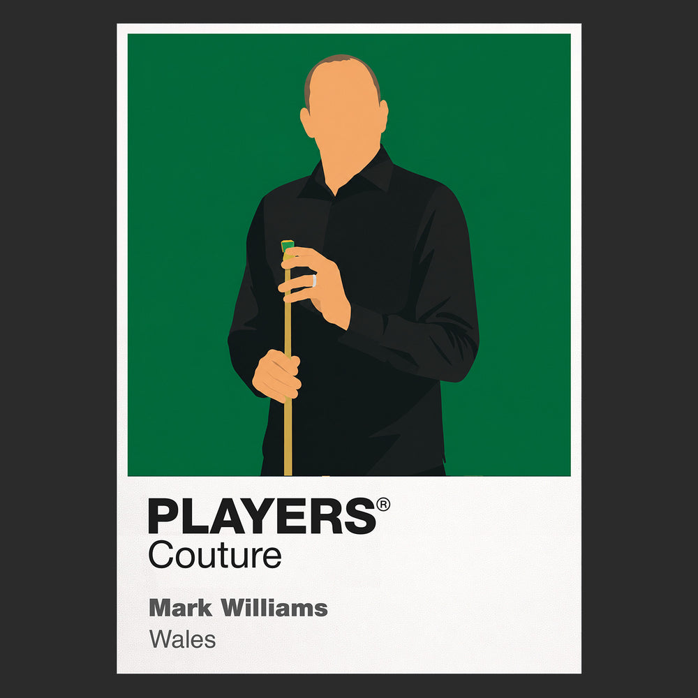 Mark Williams Snooker Icon Frame Men's T-Shirt