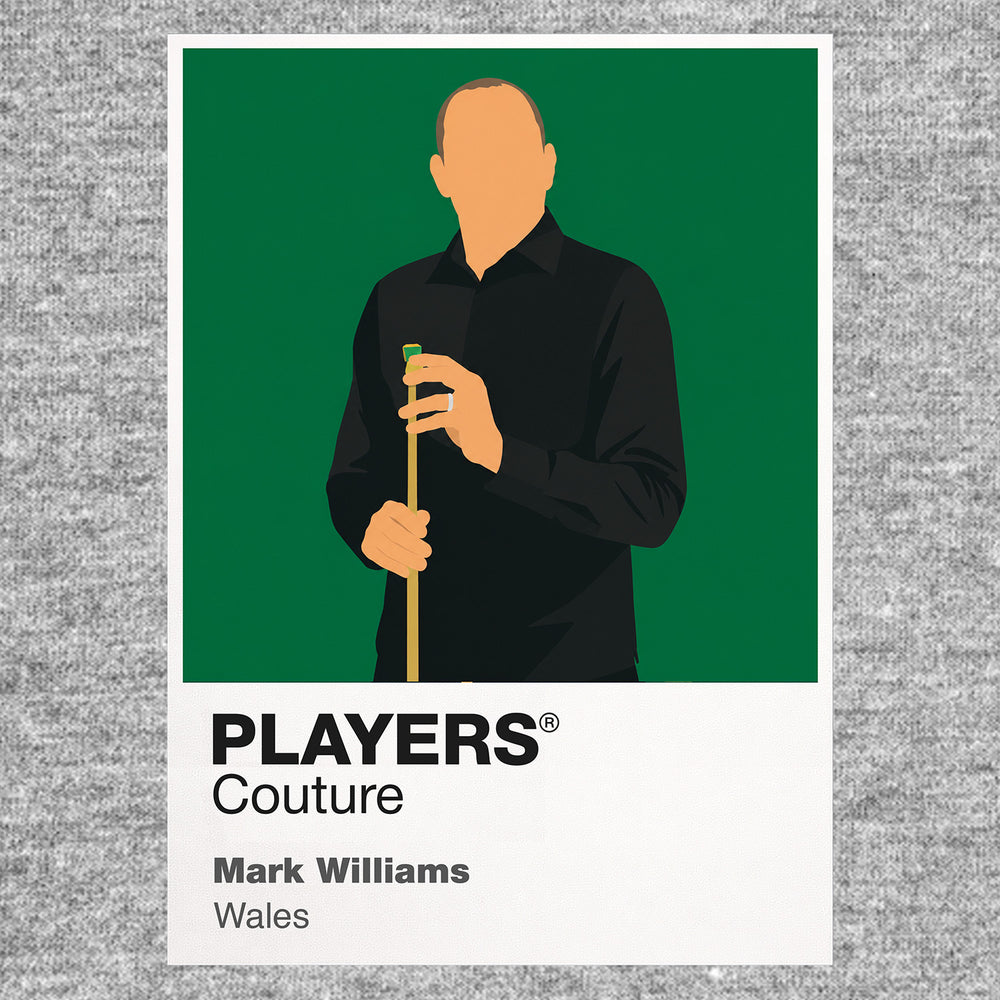 Mark Williams Snooker Icon Frame Men's T-Shirt