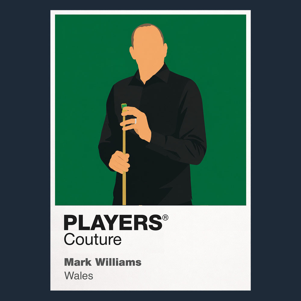 Mark Williams Snooker Icon Frame Men's T-Shirt