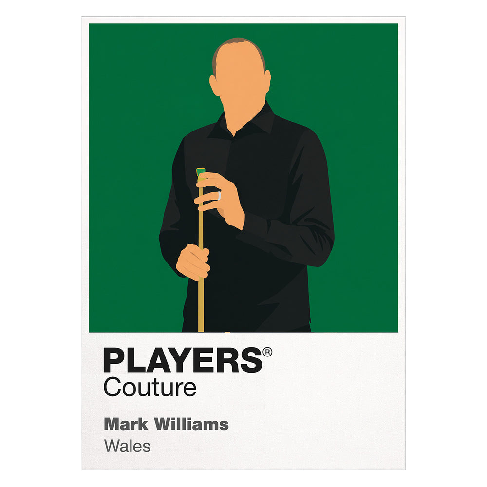 Mark Williams Snooker Icon Frame Men's T-Shirt