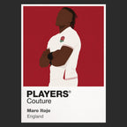 Maro Itoje Rugby Union Icon Frame Men's T-Shirt – image 9
