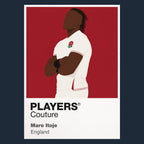 Maro Itoje Rugby Union Icon Frame Men's Hoodie – image 1