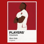 Maro Itoje Rugby Union Icon Frame Men's T-Shirt – image 10