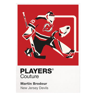 Martin Brodeur Devils Ice Hockey Icon Frame Men's T-Shirt – image 1