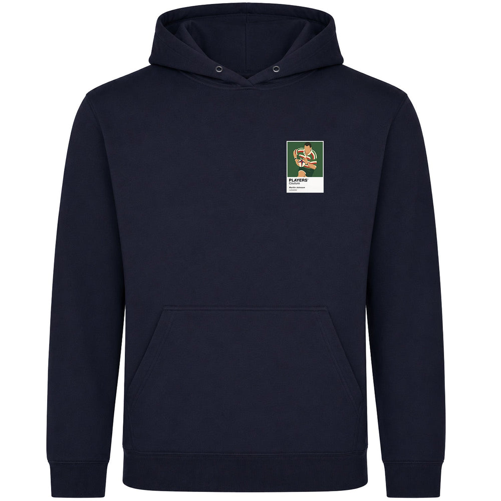 Martin Johnson Leicester Rugby Union Icon Frame Men's Hoodie – image 2