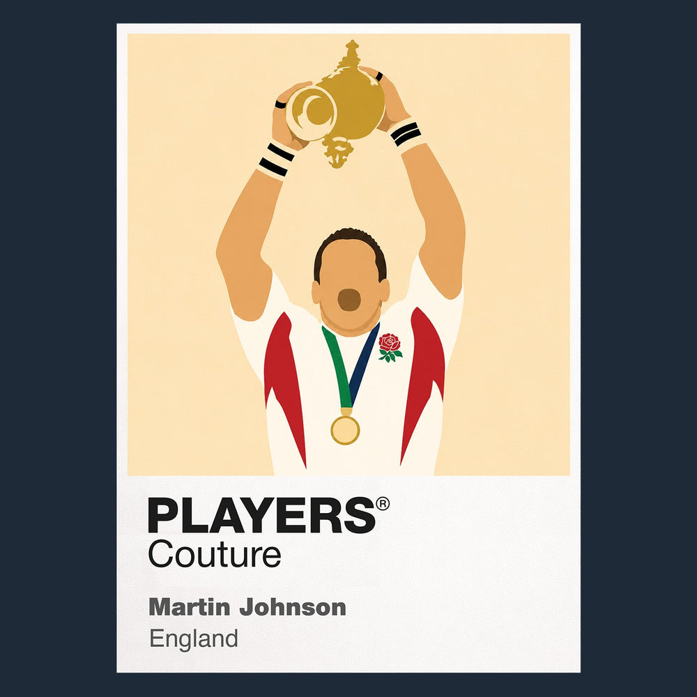 Martin Johnson Rugby Union Icon Frame Men's T-Shirt – image 8