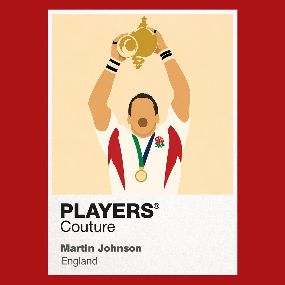 Martin Johnson Rugby Union Icon Frame Men's Hoodie – image 7