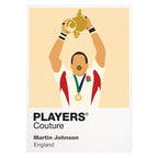 Martin Johnson Rugby Union Icon Frame Men's T-Shirt – image 1