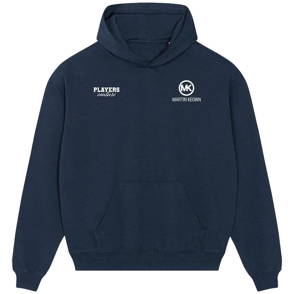 Martin Keown Logo Players Couture Men's Casual Hoodie Navy