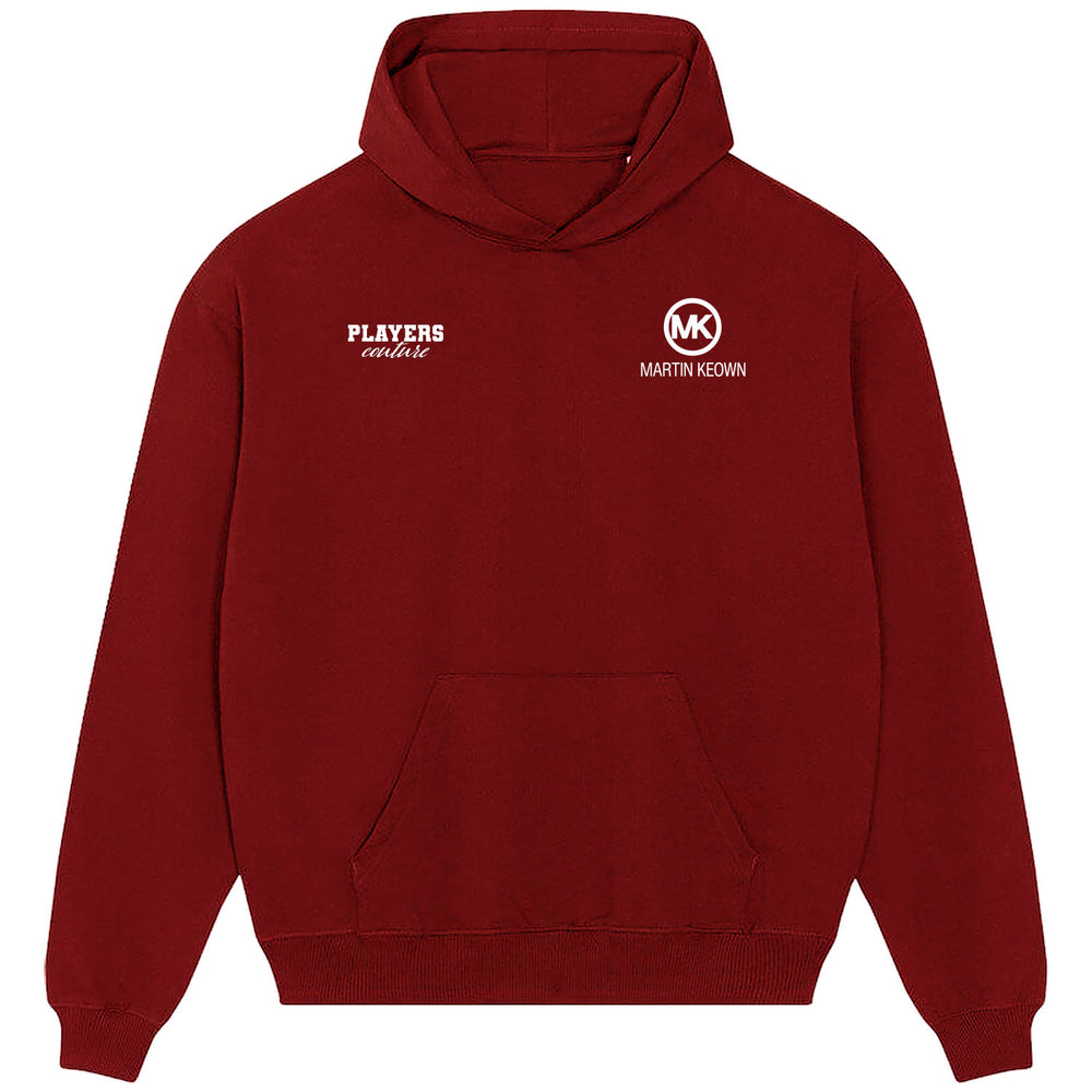 Martin Keown Logo Players Couture Men's Casual Hoodie Red