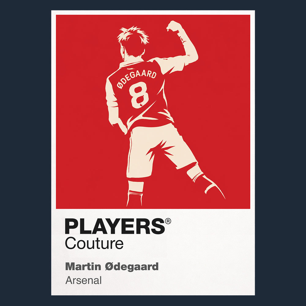 Martin Odegaard Arsenal Icon Frame — Navy