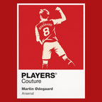 Martin Odegaard Arsenal Icon Frame — Red