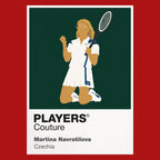 Martina Navratilova Tennis Icon Frame Men's T-Shirt
