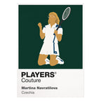 Martina Navratilova Tennis Icon Frame Men's T-Shirt