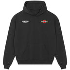 Martinez hoodie – black men's hoodie featuring the Martinez Players Couture logo