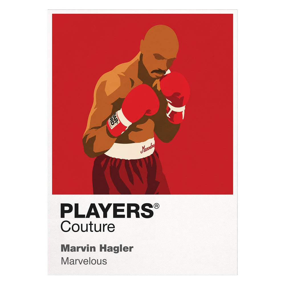 Marvin Hagler Boxing Icon Frame - Icon Design (View 8)