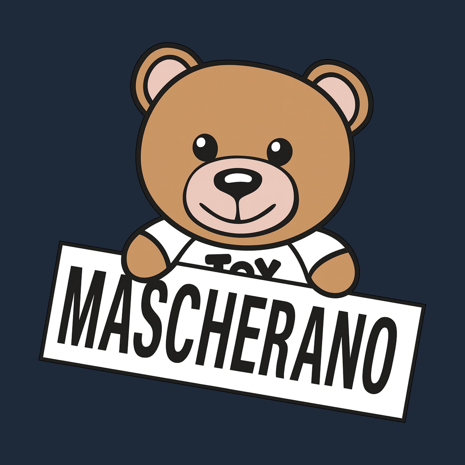 Mascherano Logo Players Couture Men's Casual Hoodie