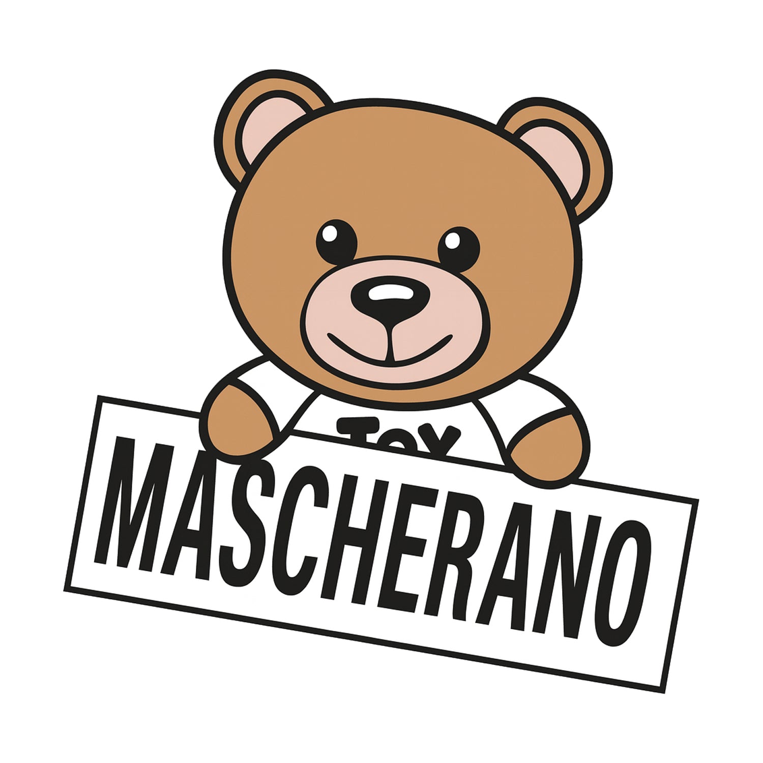 Mascherano Logo Players Couture Men's Casual Hoodie