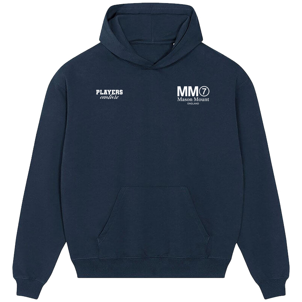 Mason Mount Logo Players Couture Men's Casual Hoodie Navy