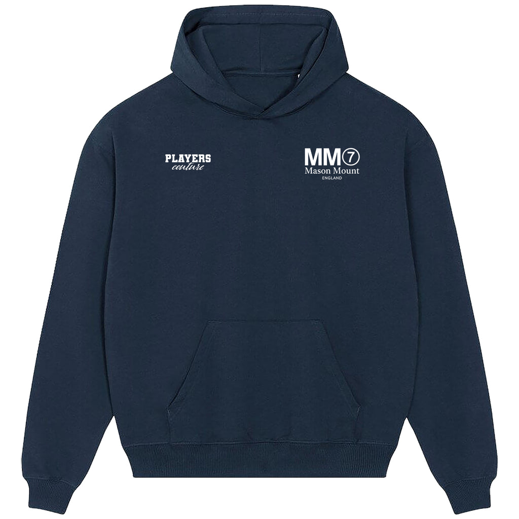 Mason Mount Logo Players Couture Men's Casual Hoodie Navy