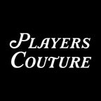 Golf Script t-shirt – black men's t-shirt featuring the Golf Script Players Couture logo