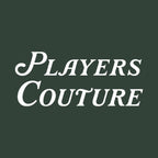 Golf Script t-shirt – green men's t-shirt featuring the Golf Script Players Couture logo