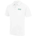 Golf Script hoodie – white men's hoodie featuring the Golf Script Players Couture logo