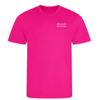 Golf Script t-shirt – pink men's t-shirt featuring the Golf Script Players Couture logo
