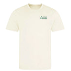 Golf Script Logo Men's T-Shirt – close-up detail shot of the Golf Script Players Couture logo design