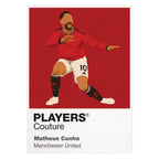 Matheus Cunha Manchester United Icon Frame — White