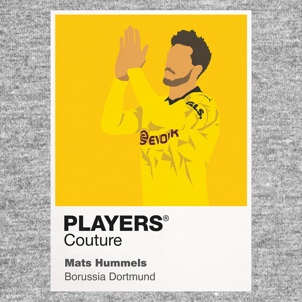 Mats Hummels Borussia Dortmund Icon Frame — Gray
