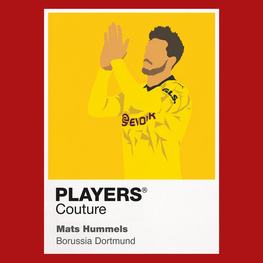 Mats Hummels Borussia Dortmund Icon Frame — Red