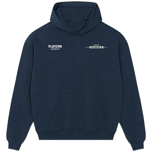 Mats Hummels hoodie – navy men's hoodie featuring the Mats Hummels Players Couture logo
