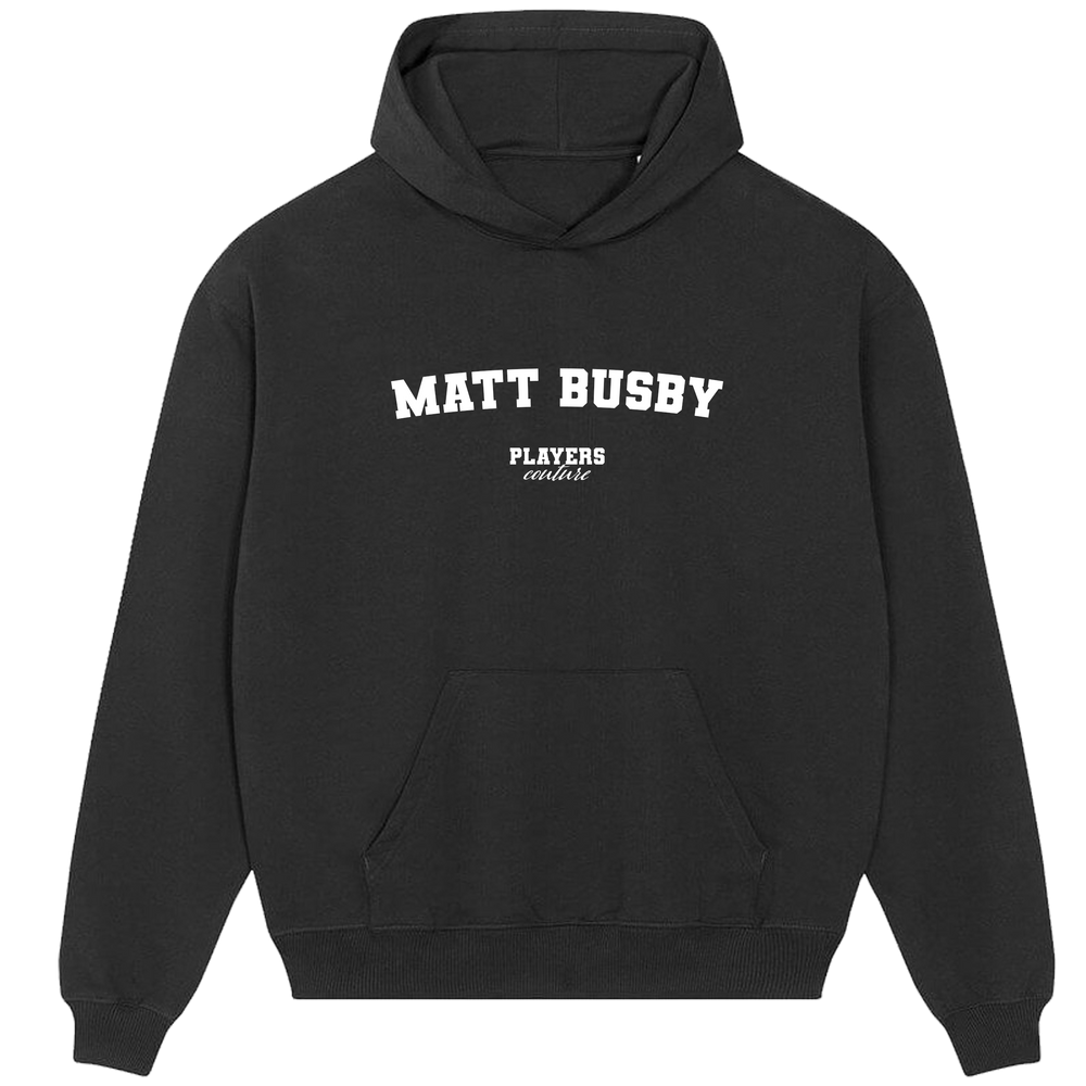 Matt Busby Players Couture Men's Casual Hoodie Black