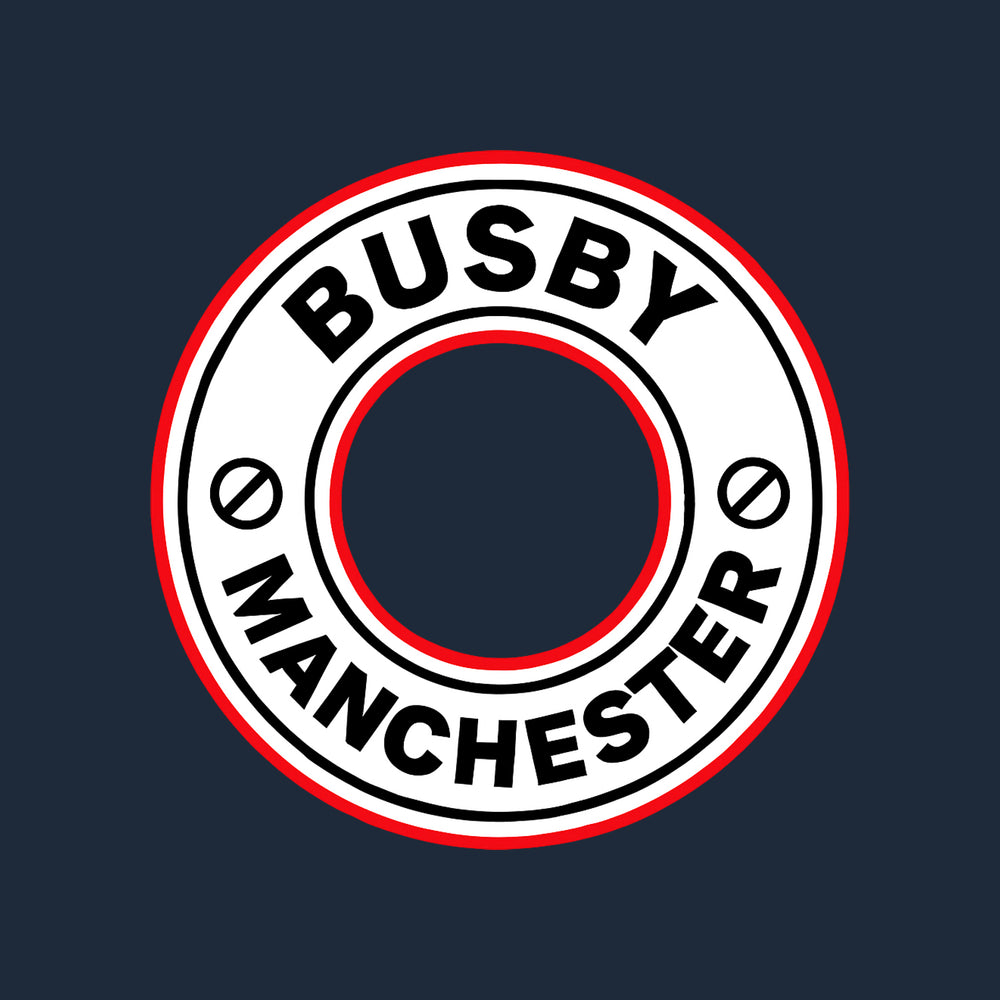 Matt Busby Logo Players Couture Mens T-Shirt