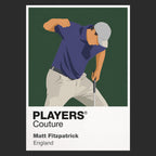 Matt Fitzpatrick Golf Icon Frame Men's Hoodie