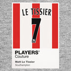 Matt Le Tissier 7 Football Shirt Frame Men's Hoodie