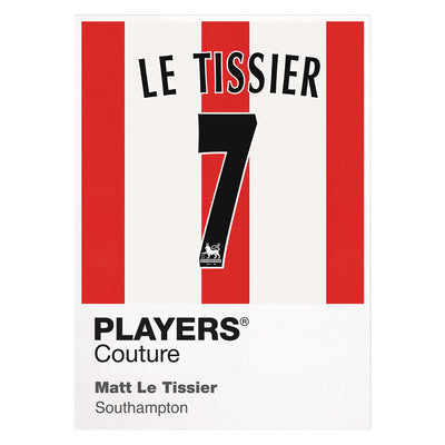 Matt Le Tissier 7 Football Shirt Frame Men's T-Shirt