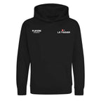 Matt Le Tissier hoodie – black kids' hoodie featuring the Matt Le Tissier Players Couture logo
