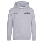 Matt Le Tissier hoodie – grey kids' hoodie featuring the Matt Le Tissier Players Couture logo
