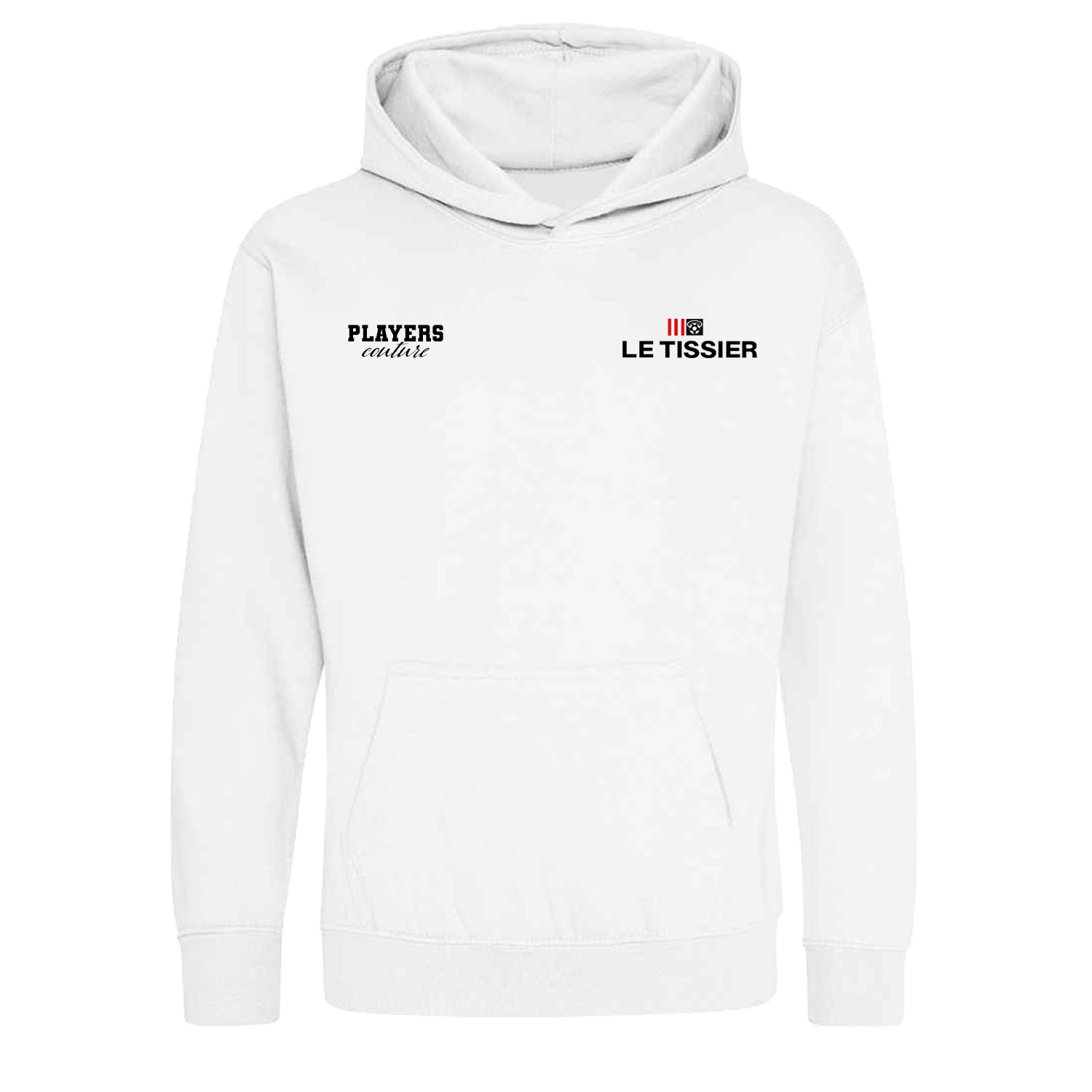 Matt Le Tissier Logo Players Couture Kids Hoodie White