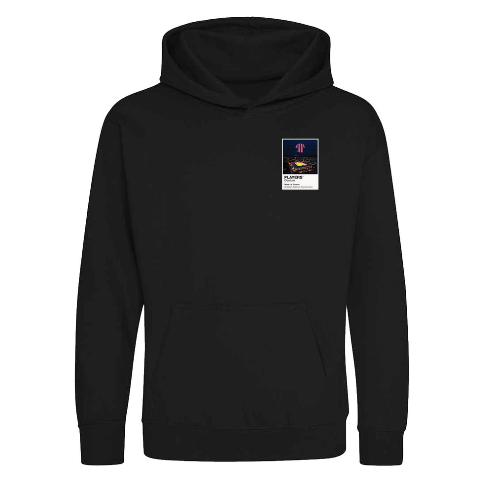 Matt Le Tissier Southampton Icons in Lights Frame Kids Hoodie in Black