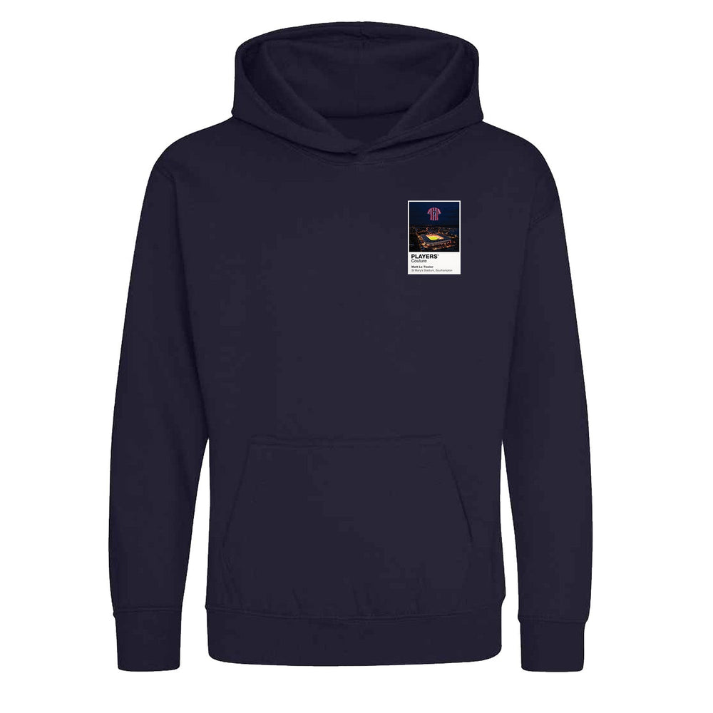 Matt Le Tissier Southampton Icons in Lights Frame Kids Hoodie in Navy