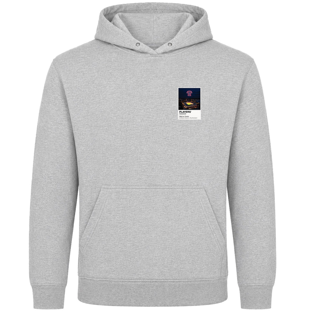 Matt Le Tissier Southampton Icons in Lights Frame Men's Hoodie in Gray