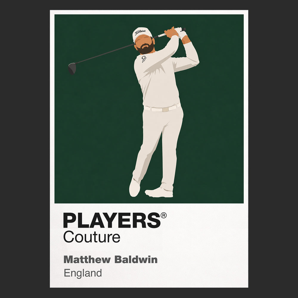 Matthew Baldwin Golf Icon Frame Men's T-Shirt